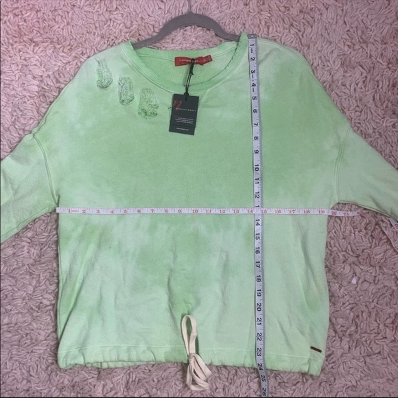 NWT n:philanthropy Olympia Distressed Tie-Die Sweatshirt - Picture 14 of 14